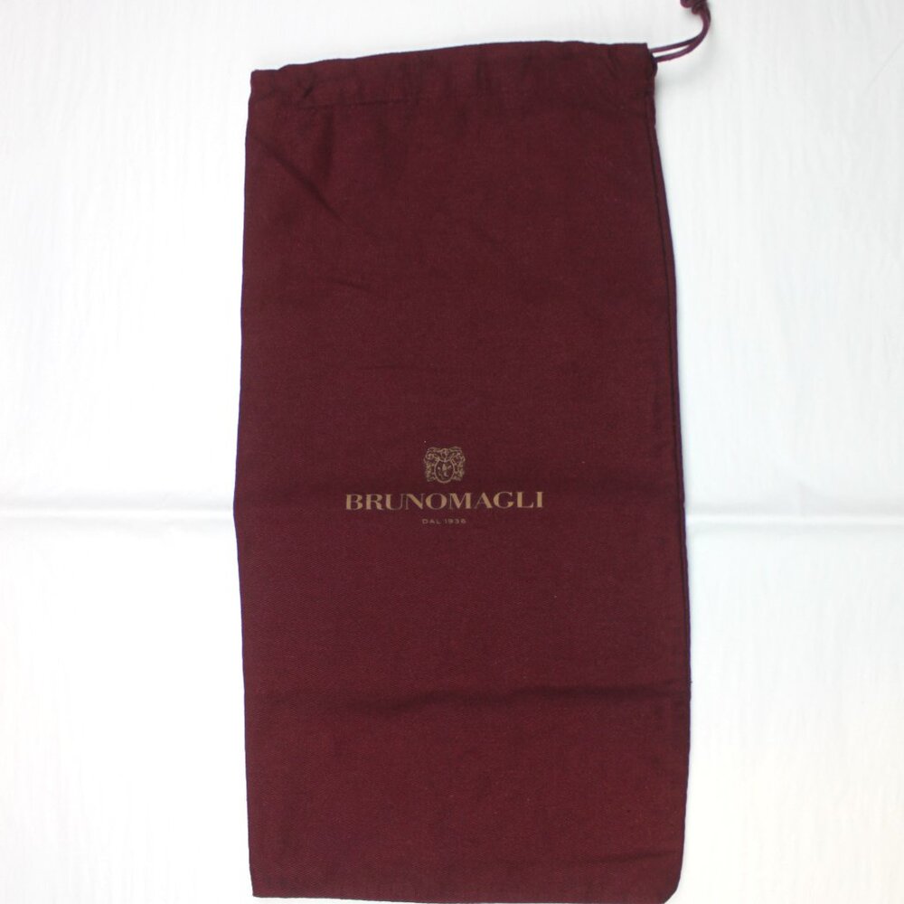 Brunomagli Dark Maroon 7 x 14 Drawstring Dustbag